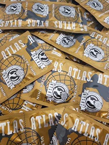 Atlas Ultra Thin Condoms – Pack of 24 for Sensitive Protection