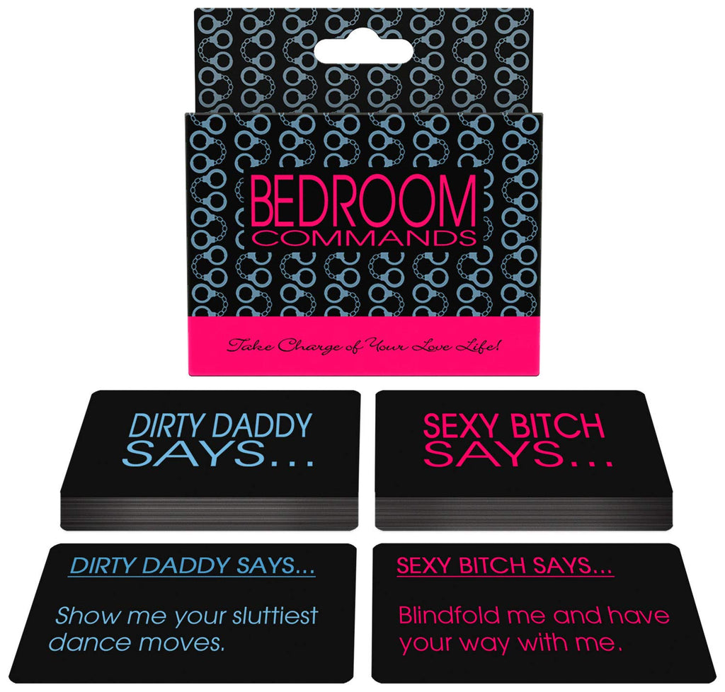 Bedroom Commands Card Game – Double Deck Adult Couples Game by Kheper Games