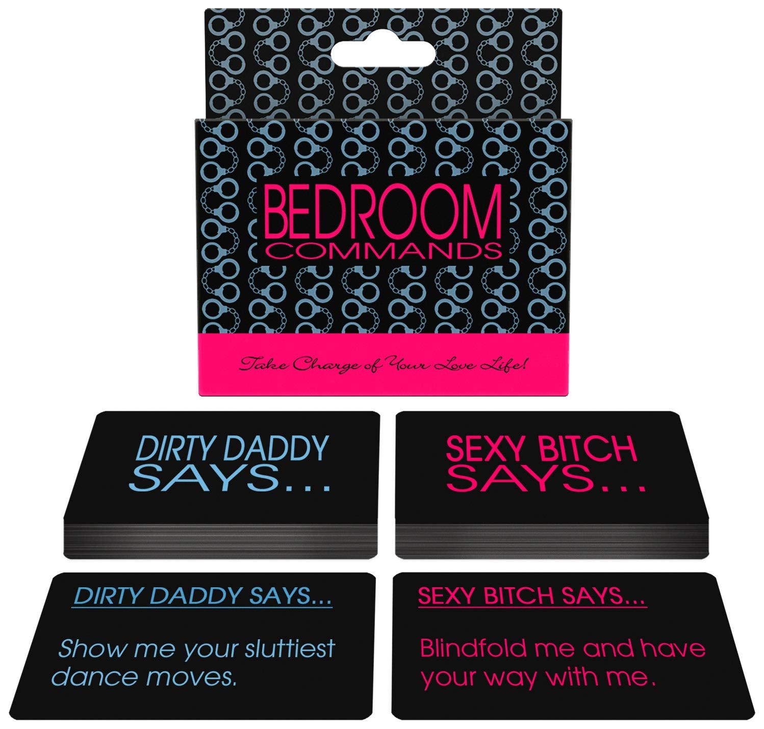 Bedroom Commands Card Game – Double Deck Adult Couples Game by Kheper Games
