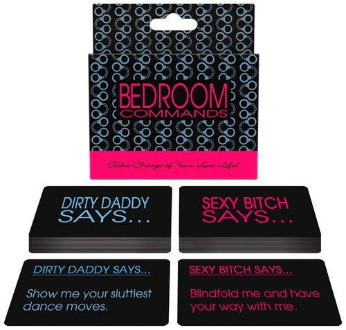 Bedroom Commands Card Game – Double Deck Adult Couples Game by Kheper Games