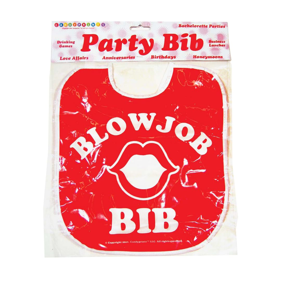 Blow Job Bib – Hilarious Bachelorette Party Gag Gift by Little Genie Productions