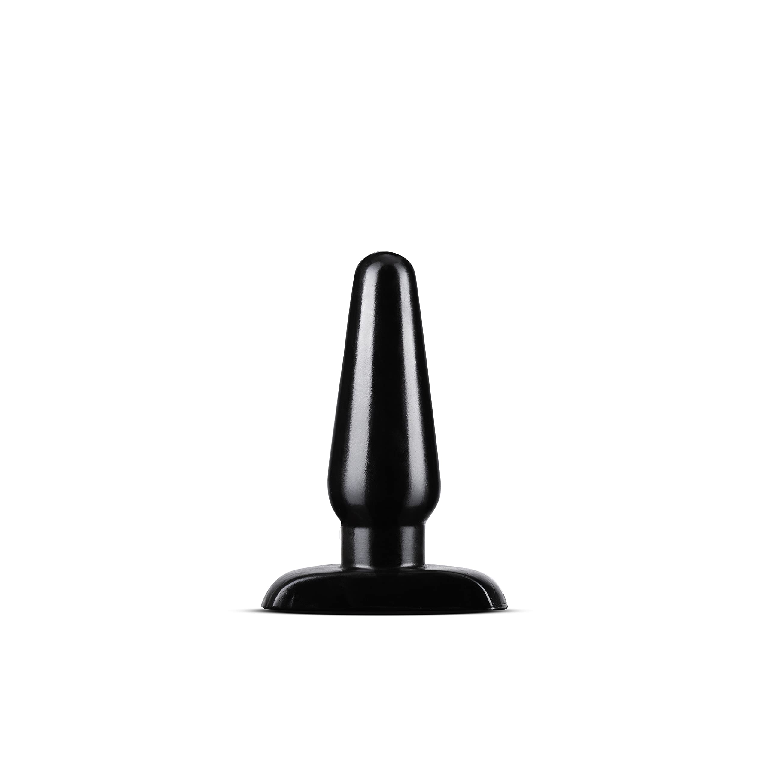 Blush Anal Adventures Orb Butt Plug – Tapered Anal Trainer with Flared Safety Base, 4.75"