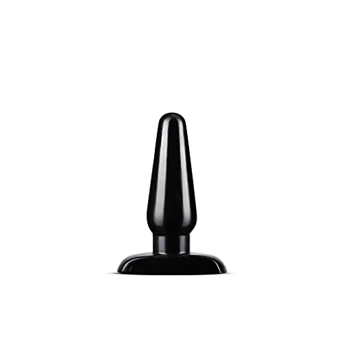 Blush Anal Adventures Orb Butt Plug – Tapered Anal Trainer with Flared Safety Base, 4.75"