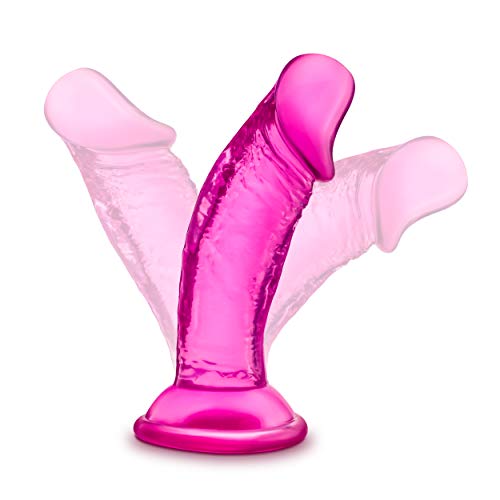 Blush B Yours Sweet n Small Realistic Dildo – 4.5 Inch Pink PVC Suction Cup Toy