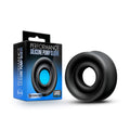 Blush Novelties Performance Silicone Pump Sleeve - Large (Fits 2.25"-2.5" Cylinders) Body-Safe, Durable, Black