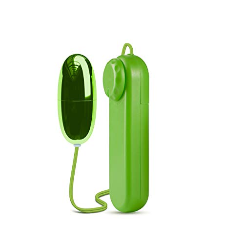 Blush Novelties Power Bullet Vibrator - Lime Mini Egg with Dial Control - Waterproof and Body-Safe