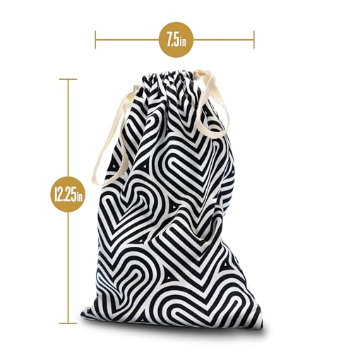 Blush The Collection Cotton Toy Bag – Lint-Free Drawstring Storage for Adult Toys
