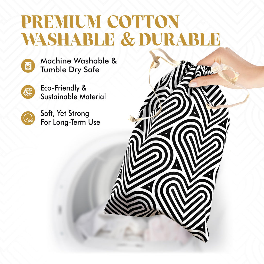 Blush The Collection Cotton Toy Bag – Lint-Free Drawstring Storage for Adult Toys