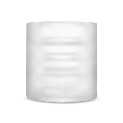 Blush X5 Downtown BJ Mini Stroker – Glow-in-the-Dark Ultra-Soft Ribbed Male Masturbator (Clear)