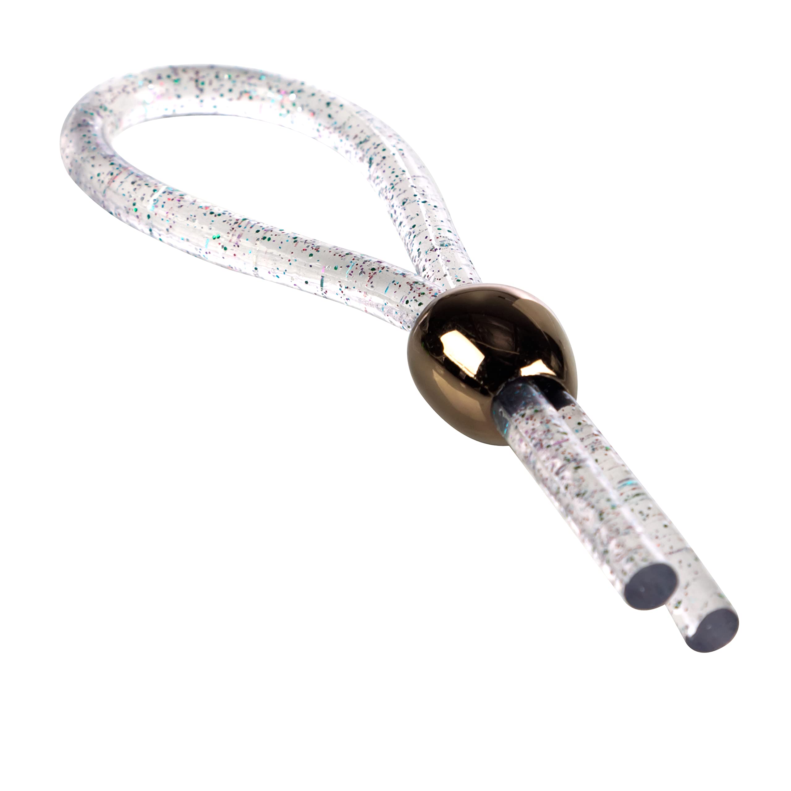 CalExotics Adjustable Loop Enhancer - Clear TPE Penis Ring with Adjustable Cinch