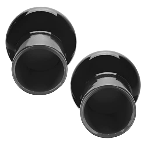 CalExotics Advanced Nipple Suckers – Black, Soft Squeezable Nipple Stimulators