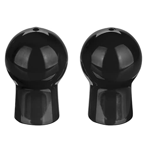 CalExotics Advanced Nipple Suckers – Black, Soft Squeezable Nipple Stimulators