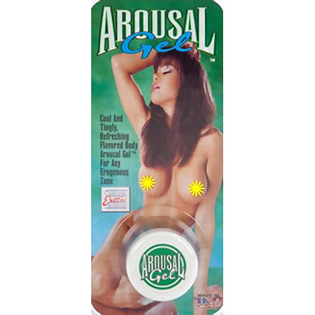 CalExotics Arousal Gel - Tasty Mint - 0.25 Ounce Edible Intimacy Gel