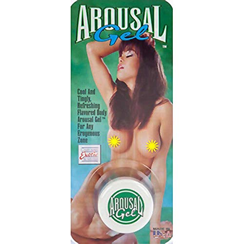 CalExotics Arousal Gel - Tasty Mint - 0.25 Ounce Edible Intimacy Gel