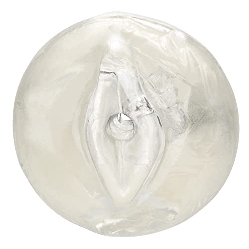 CalExotics Basic Essentials Pussy Stroker - Soft TPE Masturbator with Ribbed Shaft, Open-End Design