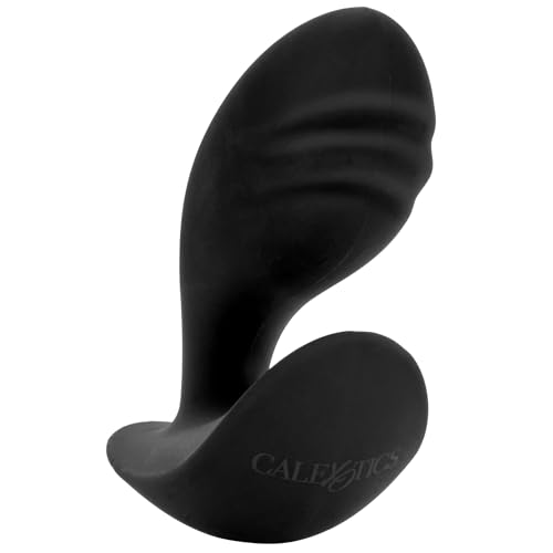 CalExotics Booty Call Petite Probe – Silicone Anal Plug for Beginners, Prostate Stimulation, Black