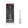 CalExotics Cleopatra Collection Crystal Clear Clitoral Jewelry – Non-Piercing Nickel-Free