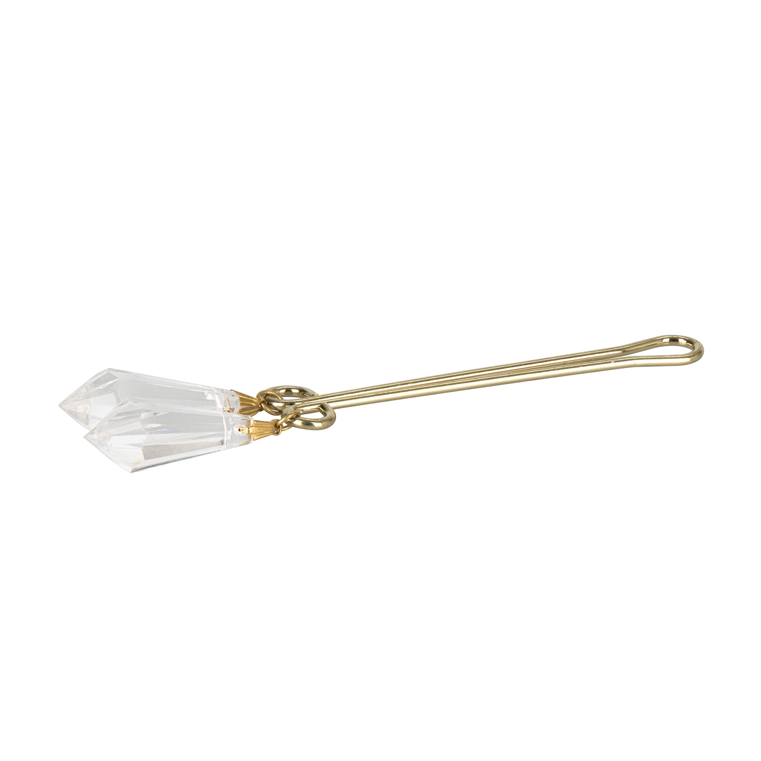 CalExotics Cleopatra Collection Crystal Clear Clitoral Jewelry – Non-Piercing Nickel-Free