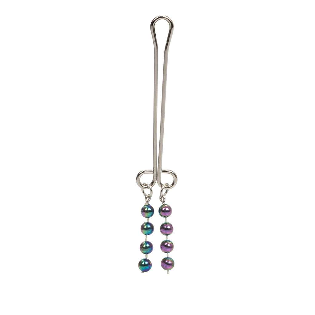 CalExotics Cleopatra Collection Pearl Metallic Non-Piercing Clitoral Jewelry