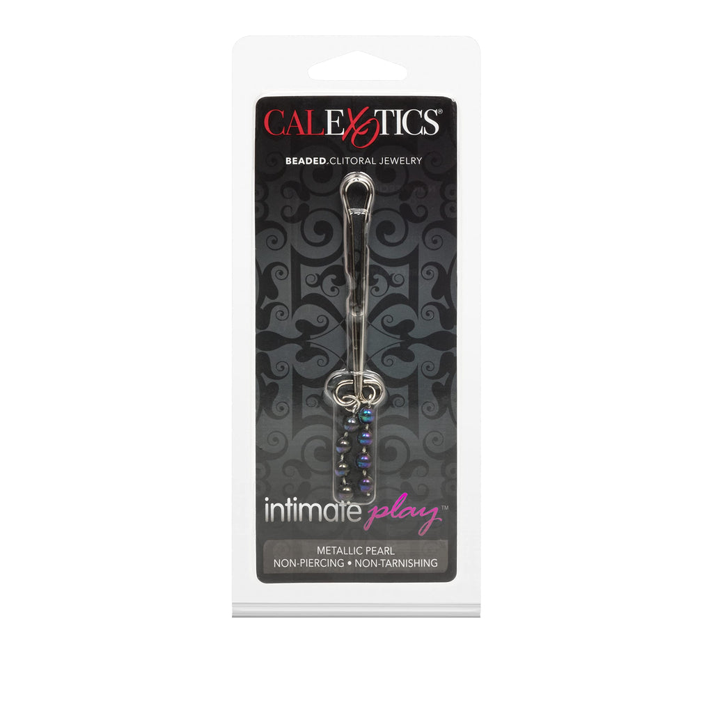CalExotics Cleopatra Collection Pearl Metallic Non-Piercing Clitoral Jewelry