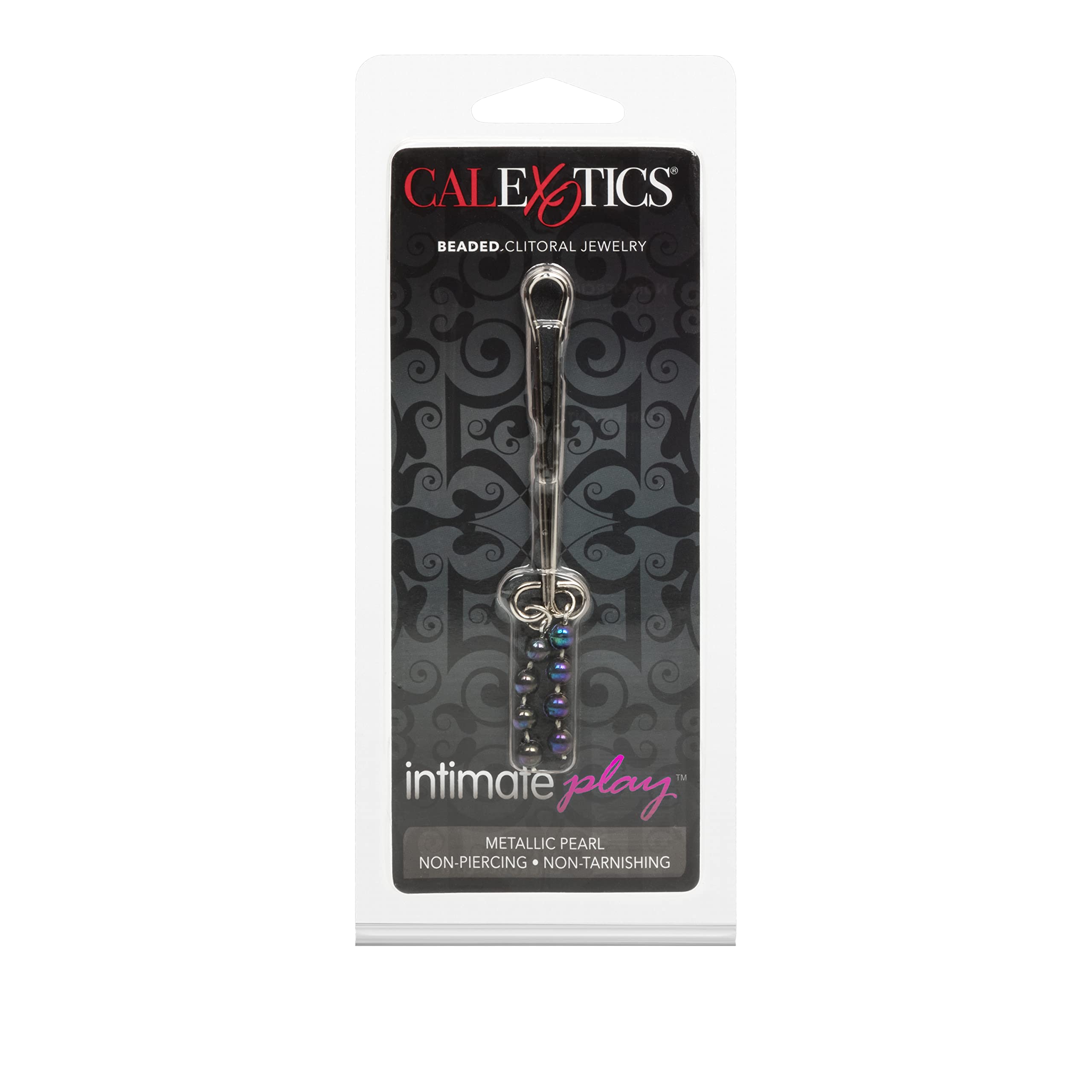 CalExotics Cleopatra Collection Pearl Metallic Non-Piercing Clitoral Jewelry