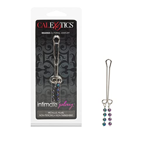 CalExotics Cleopatra Collection Pearl Metallic Non-Piercing Clitoral Jewelry