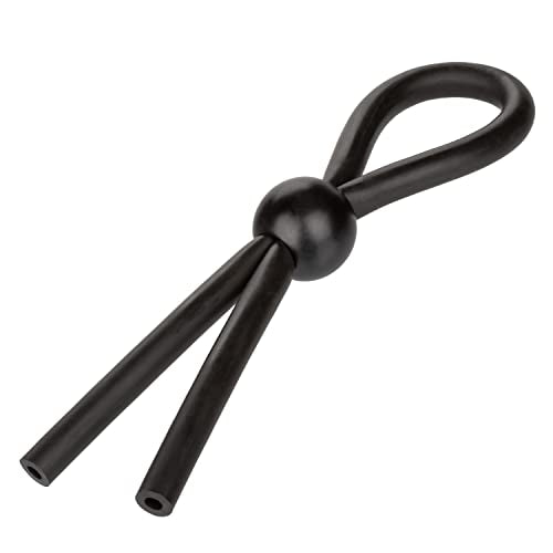 CalExotics Dr. Joel Kaplan Erection Enhancing Lasso Penis Ring - Black Adjustable
