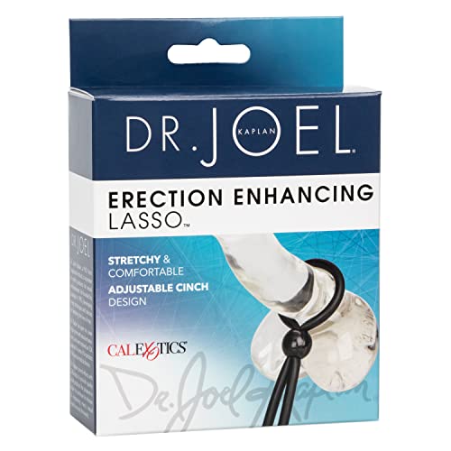 CalExotics Dr. Joel Kaplan Erection Enhancing Lasso Penis Ring - Black Adjustable