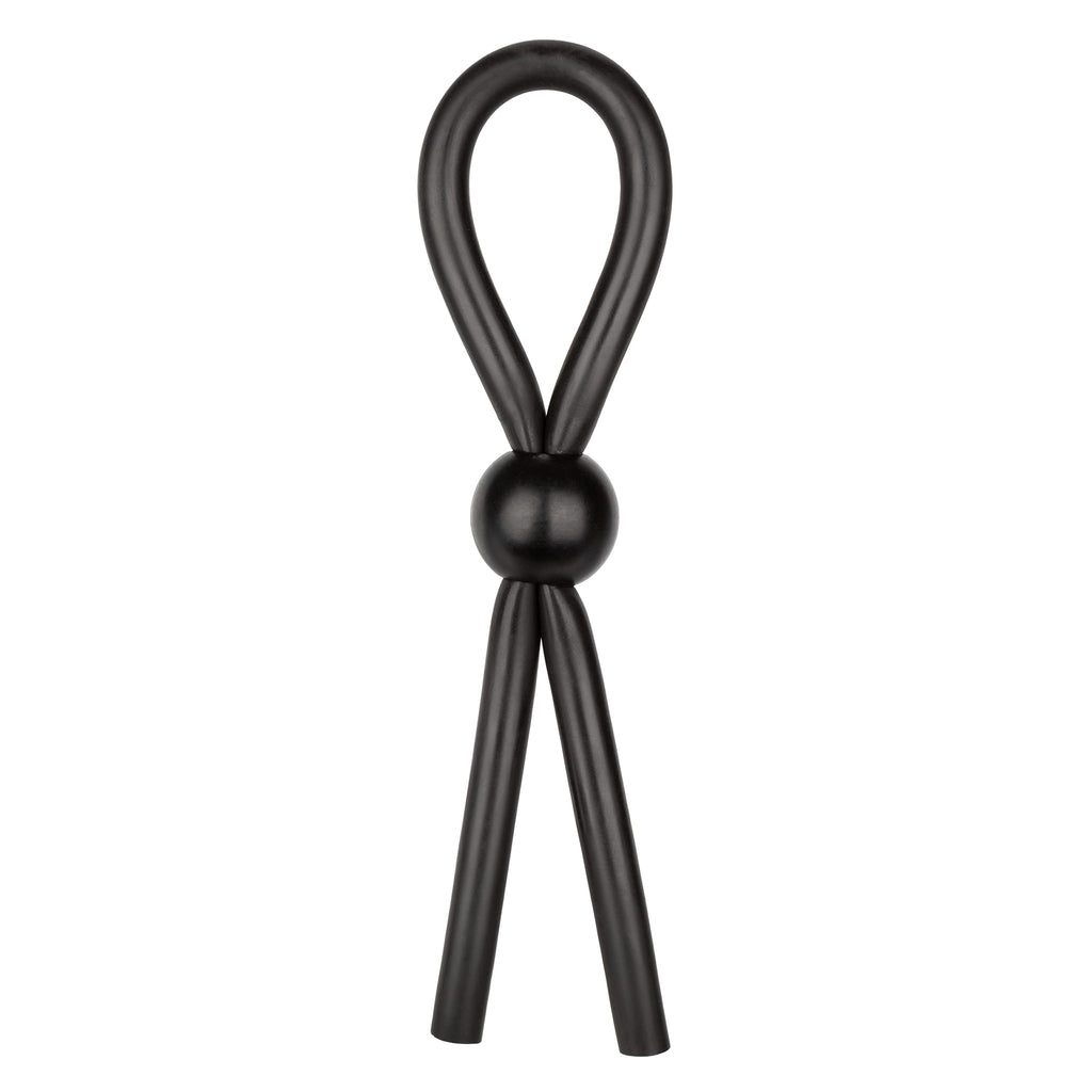 CalExotics Dr. Joel Kaplan Erection Enhancing Lasso Penis Ring - Black Adjustable
