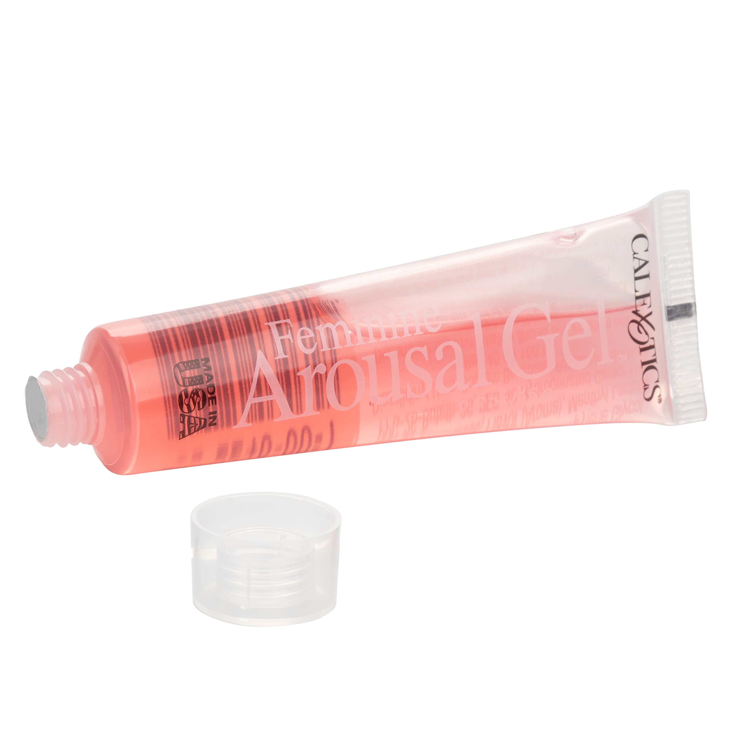 CalExotics Feminine Cherry Arousal Gel – Cherry Flavored Non-Sticky Gel for Enhanced Intimate Pleasure