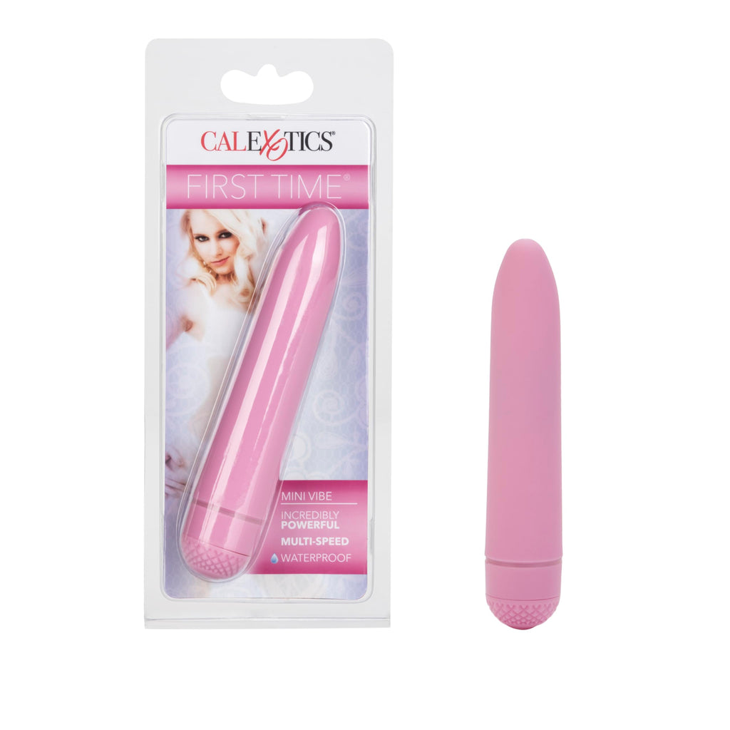 CalExotics First Time Mini Vibrator – Compact Waterproof Clitoral Vibe (Pink)