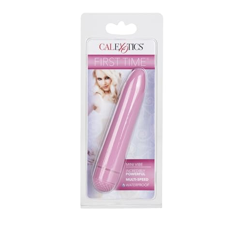 CalExotics First Time Mini Vibrator – Compact Waterproof Clitoral Vibe (Pink)