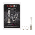 CalExotics Non-Piercing Nipple and Clitoral Jewelry Set – Silver (Adjustable, Nickel-Free)
