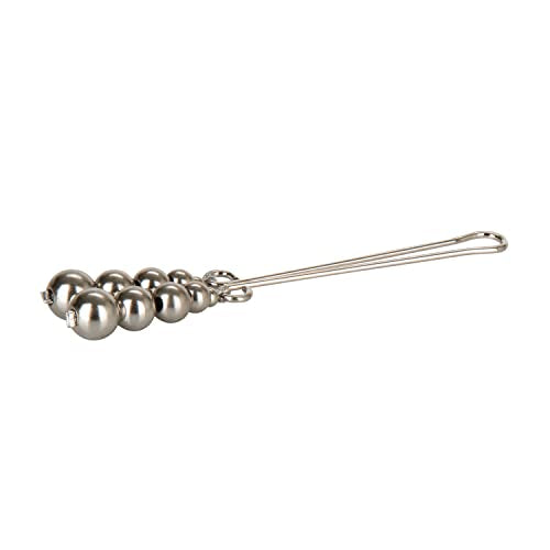 CalExotics Non-Piercing Nipple and Clitoral Jewelry Set – Silver (Adjustable, Nickel-Free)