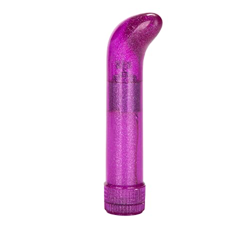 CalExotics Pearlessence G Vibe - Purple Glitter G-Spot Massager with Multi-Speed Vibrations