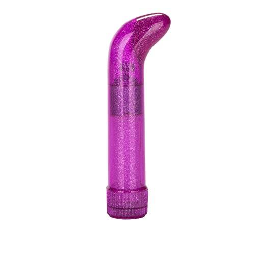 CalExotics Pearlessence G Vibe - Purple Glitter G-Spot Massager with Multi-Speed Vibrations