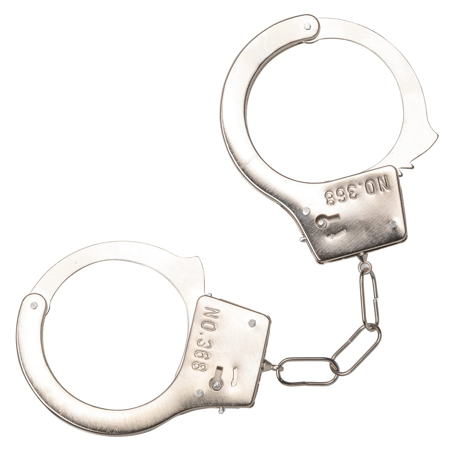 CalExotics Playful Furry Cuffs - Pink Handcuffs with Safety Release and Removable Faux Fur