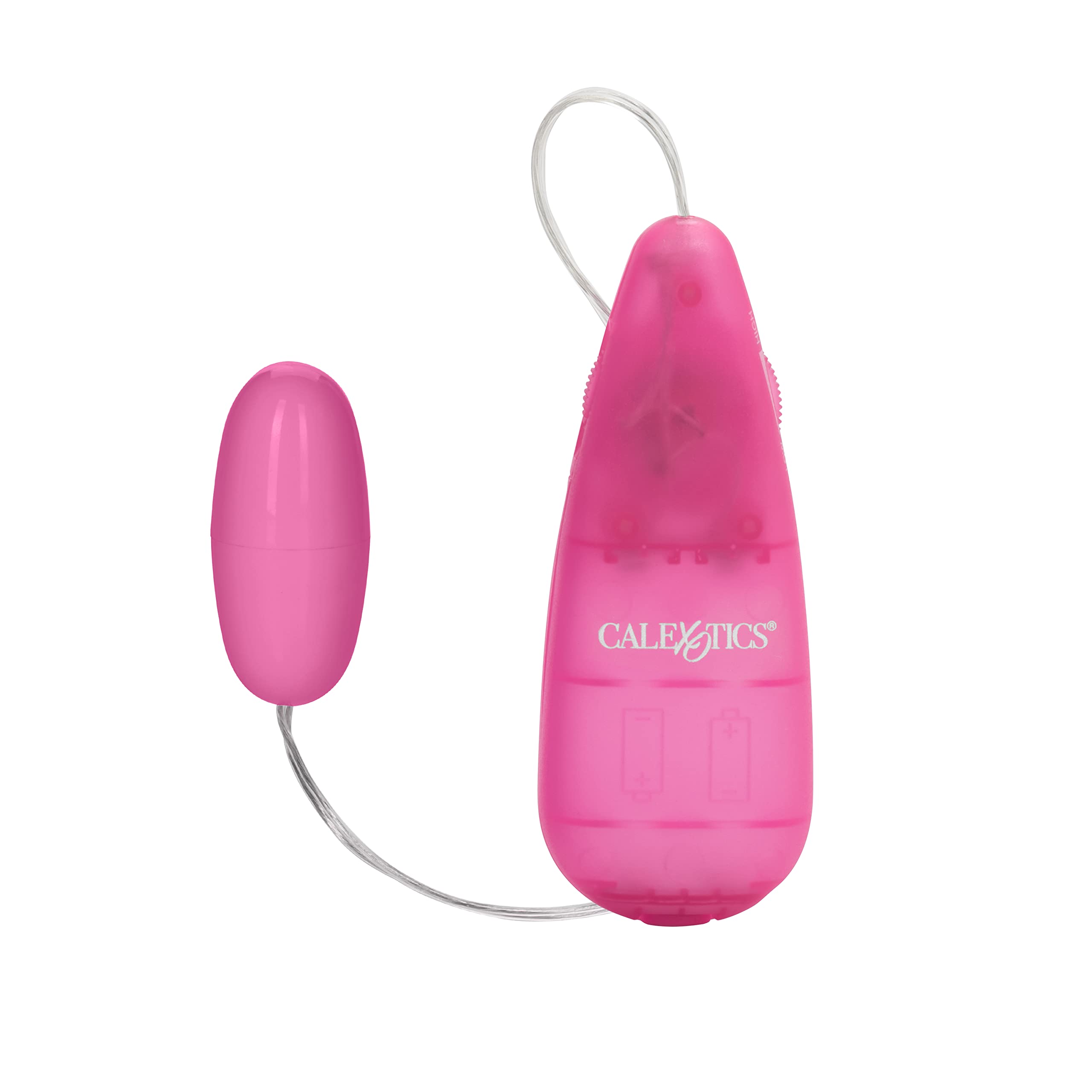 CalExotics Pocket Exotic Vibrating Pink Passion Bullet – Multi-Speed Satin Finish