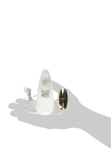 CalExotics Pocket Exotics Wired Bullet Vibrator – Compact Multi-Speed Vibe Egg for Couples or Solo Play, Gold