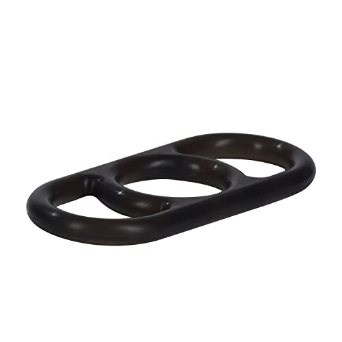 CalExotics Precision Pump Silicone Erection Ring with Handles - Gray
