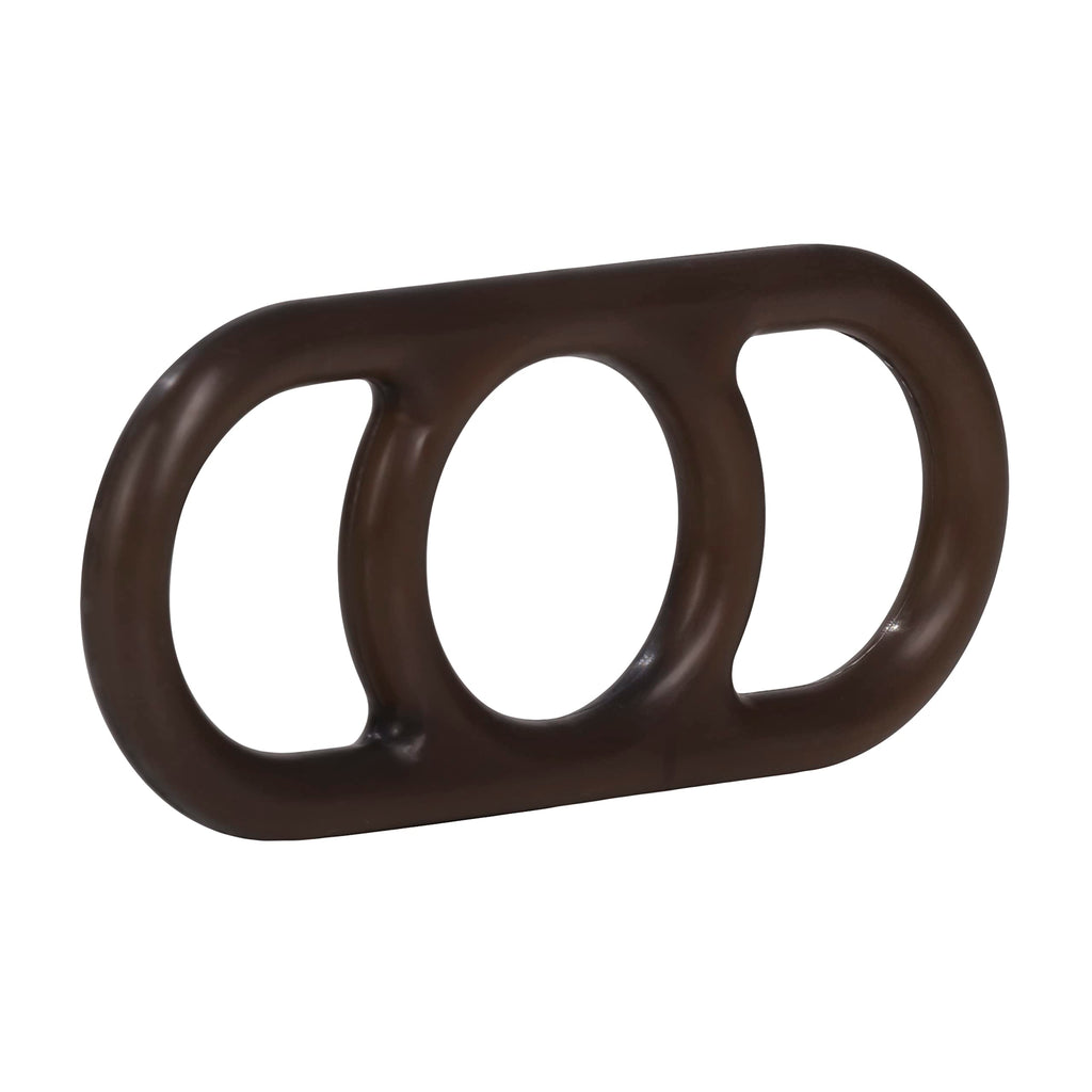 CalExotics Precision Pump Silicone Erection Ring with Handles - Gray
