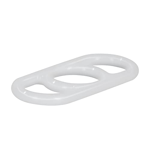 CalExotics Precision Pump Silicone Erection Ring with Handles, White
