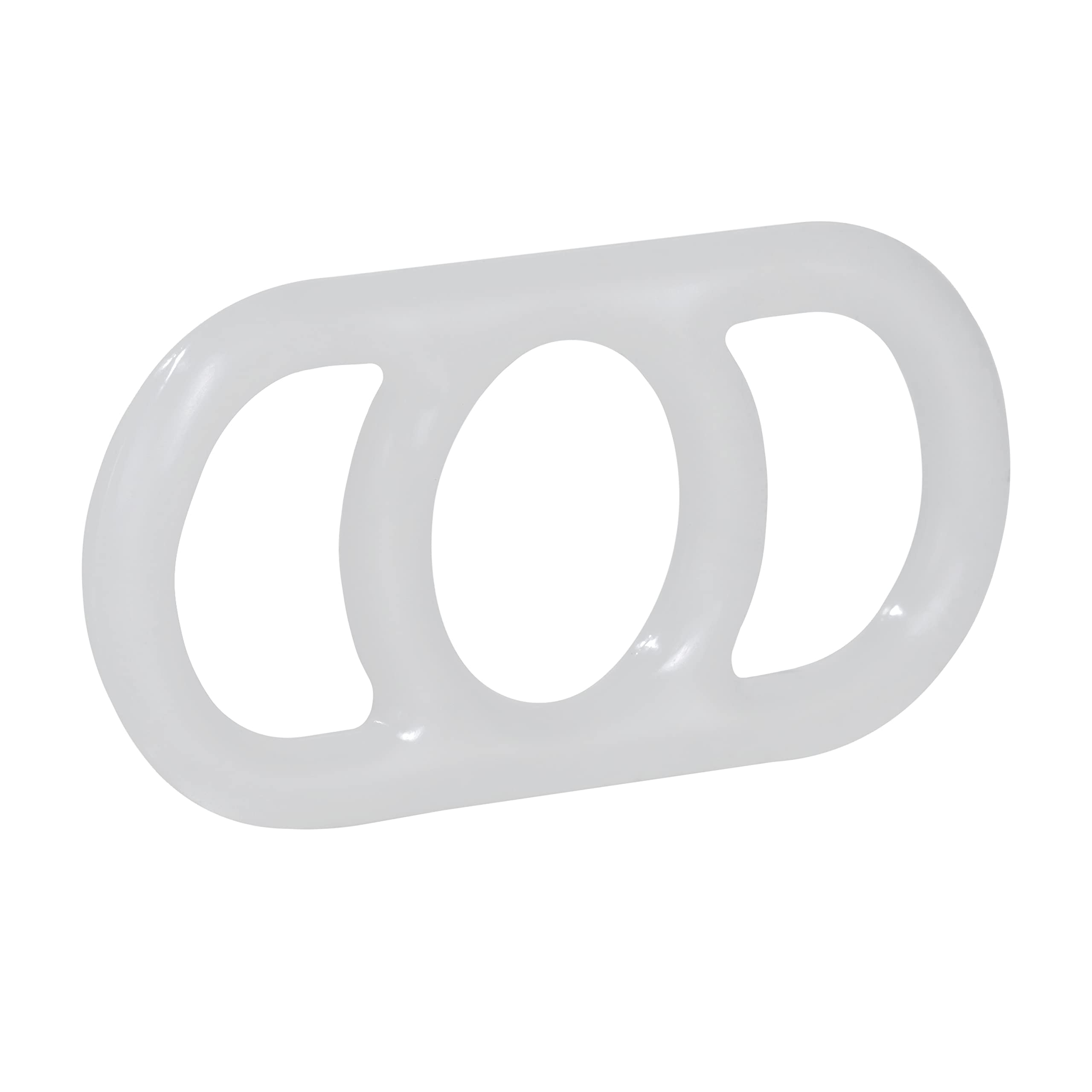 CalExotics Precision Pump Silicone Erection Ring with Handles, White