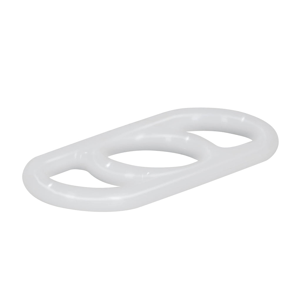 CalExotics Precision Pump Silicone Erection Ring with Handles, White