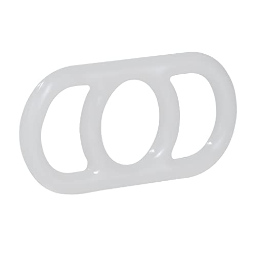 CalExotics Precision Pump Silicone Erection Ring with Handles, White