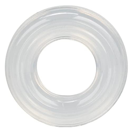 CalExotics Premium Silicone Ring – Clear, Ultra-Stretchy, 1-Inch Inner Diameter