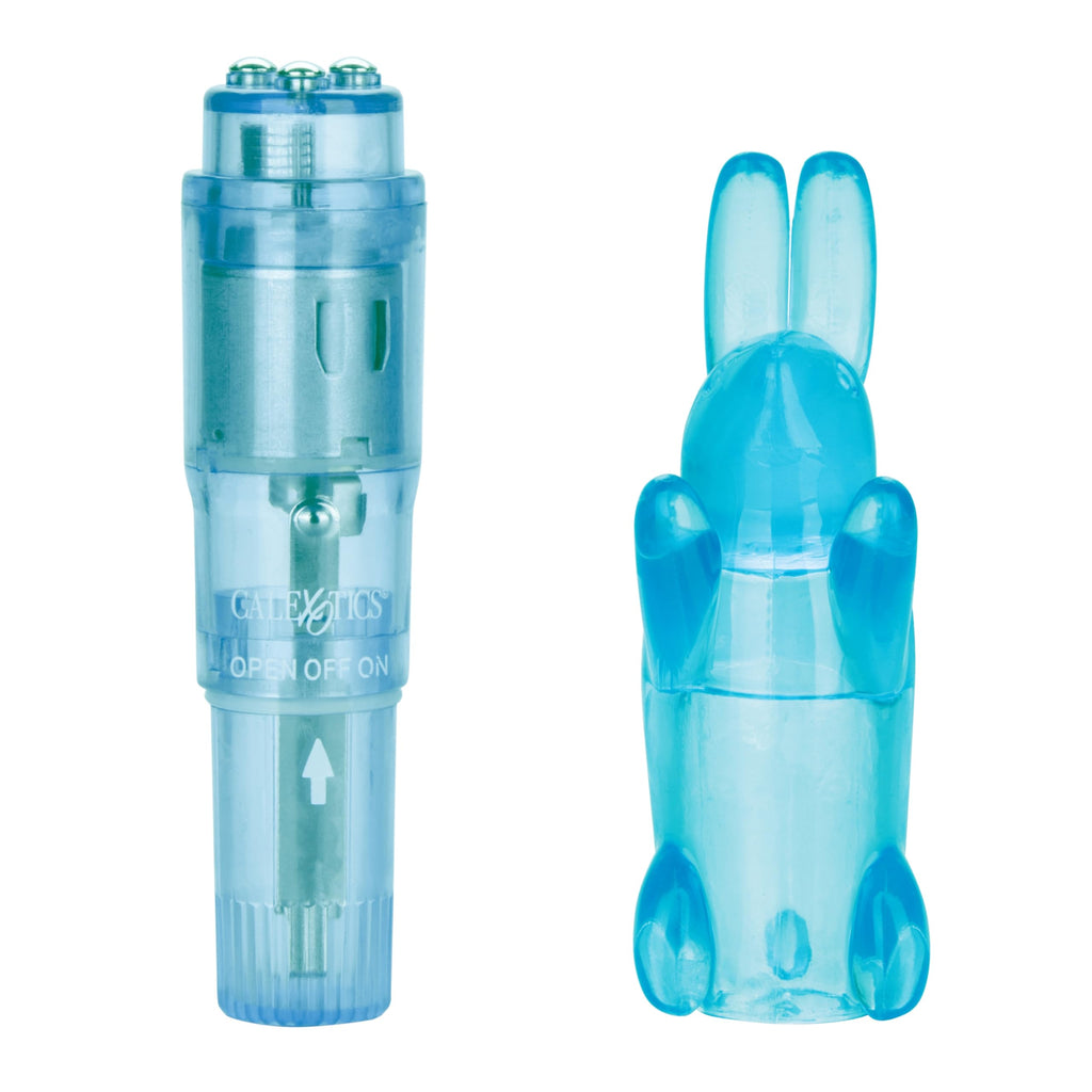 CalExotics Shane’s World Pocket Party Bullet Vibrator - Waterproof with Removable Bunny Sleeve