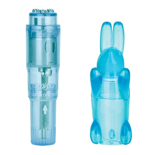 CalExotics Shane’s World Pocket Party Bullet Vibrator - Waterproof with Removable Bunny Sleeve