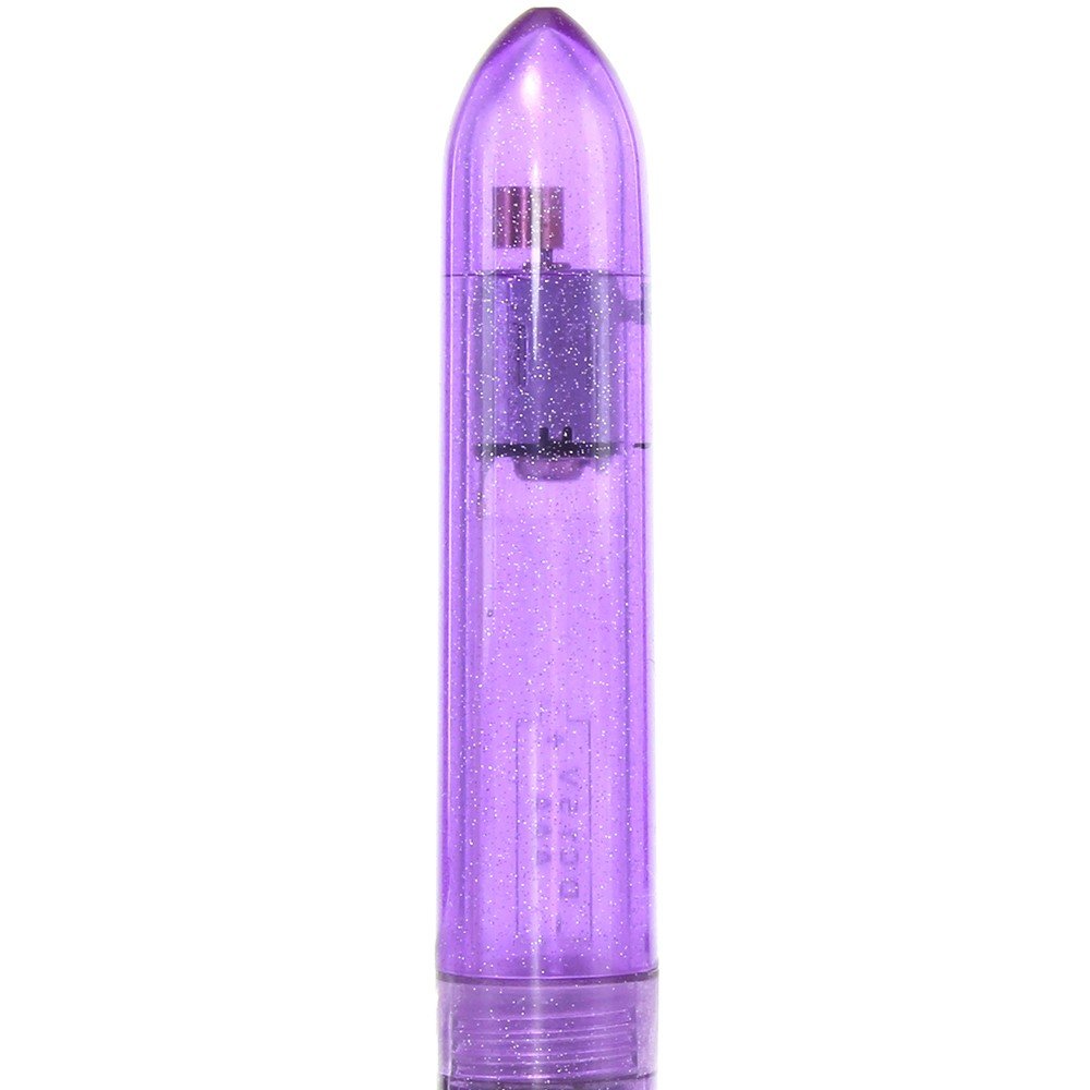 CalExotics Shanes World Sparkle Bullet Purple Vibrator – Waterproof ABS Bullet