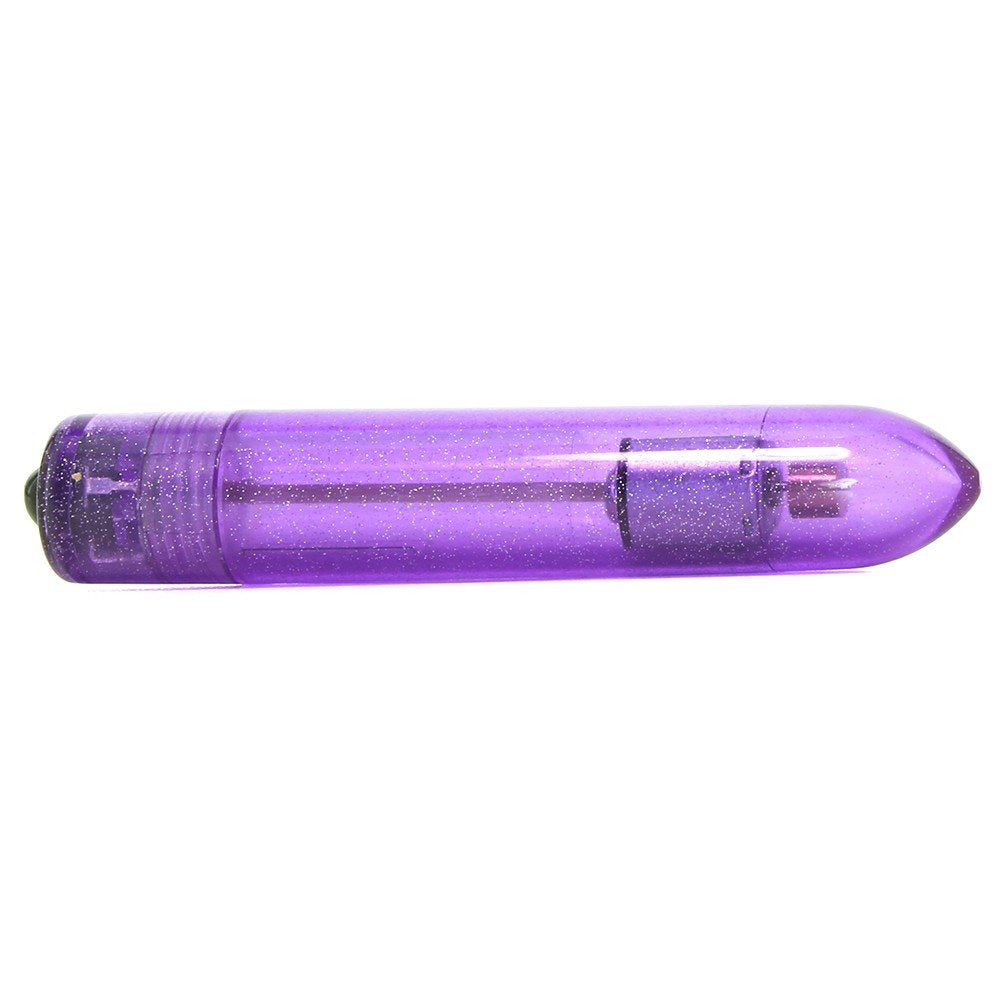 CalExotics Shanes World Sparkle Bullet Purple Vibrator – Waterproof ABS Bullet